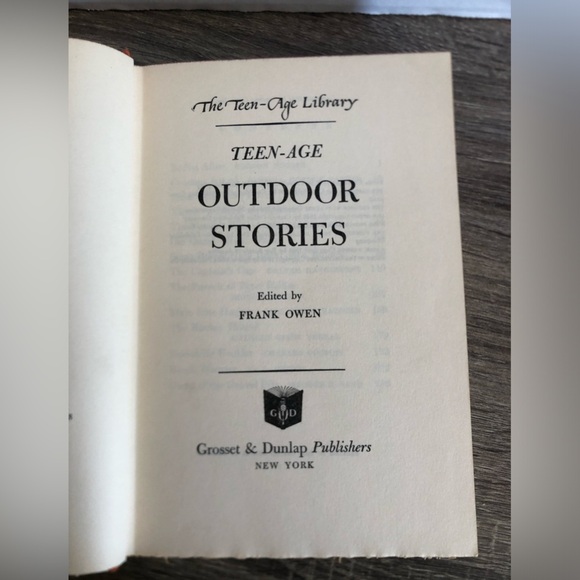 1947 Teen-Age Outdoor Stories Book - Picture 5 of 12